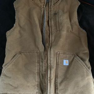Sherpa lines women’s carhartt vest size m